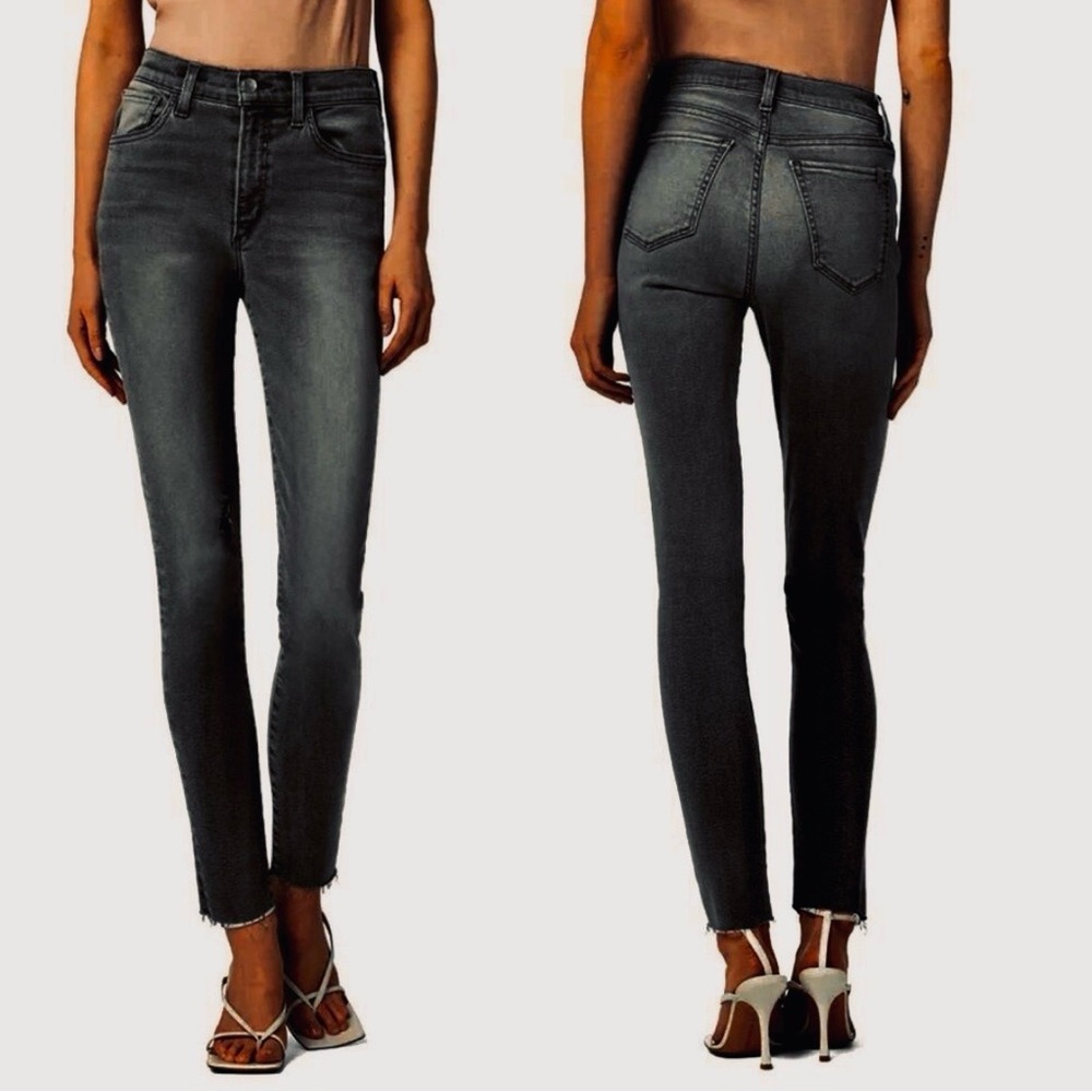 Joe's The Charlie High Rise Skinny Snapback Jeans In Cielo Size XL